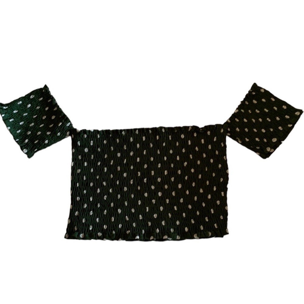 NWOT SHEIN Cropped Tube Top with Sleeves •Size Small